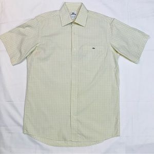 Lacoste Shirts - Men's Regular Fit Gingham Check Shirt - Size: 38/S